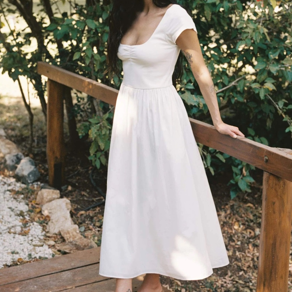 Christy Dawn Monica Dress Antique White